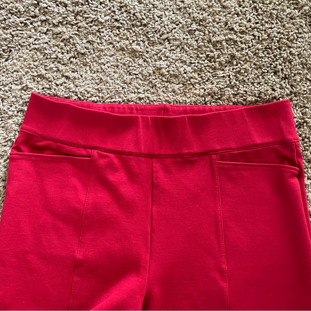 CHICO’S - Sz XS - RED PANTS-SLACKS - (Chico’s 0 Short) - Picture 3 of 11